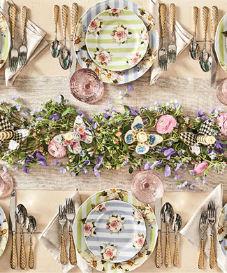 Set a place for pretty