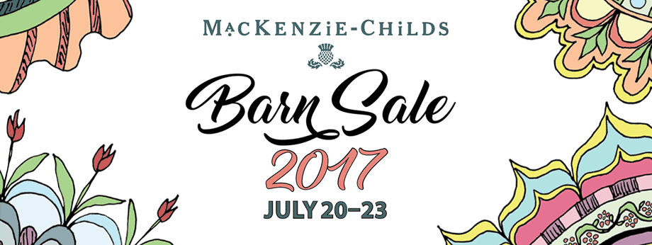 Image result for MacKenzie-Childs Barn Sale 2017