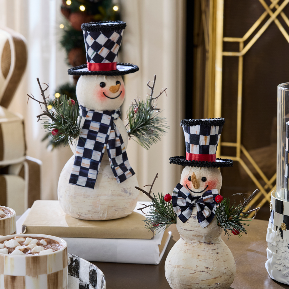 Holiday Sneak Peak - image features decorative snowmen