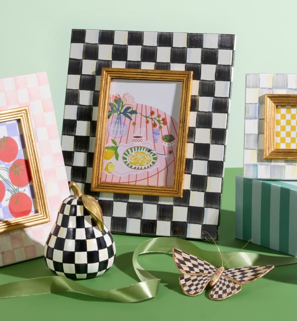 Up To 60% Off Stylish Decor - Image features Courtly Check decor