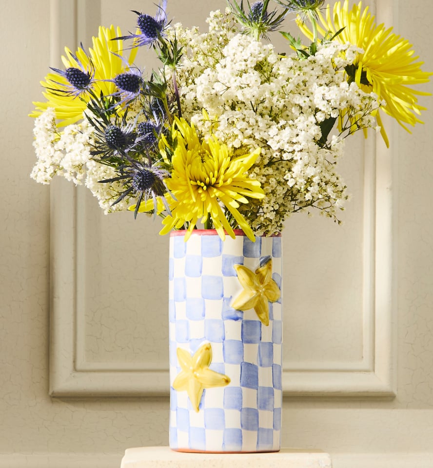 June Collectors Series Star Vase made in Aurora, NY - perfect for 4th of July Entertaining