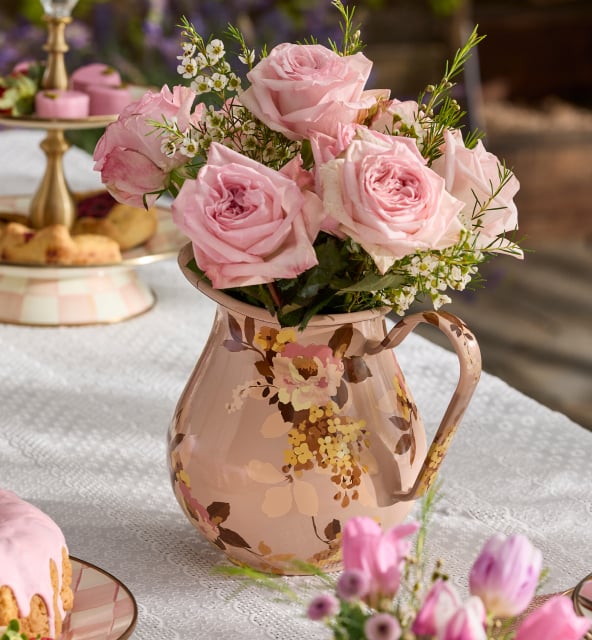 Style Your Table In Patterned Perfection, shop outdoor entertaining essentials featuring Wild Rose