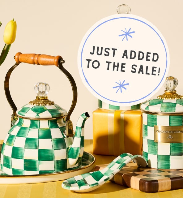Save Up To 50% On Our Popular Emerald Check Collection! Emerald Check Just Added To The Sale