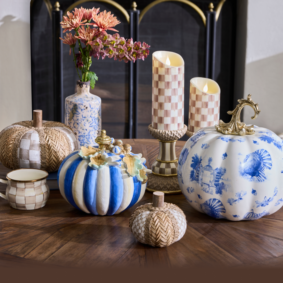 Autumn Essentials from The Fall Shop - image features mocha check & the new royal autumn collection