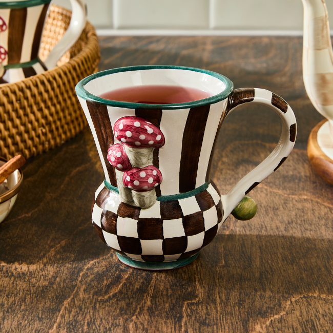 Discover Our New Collectible Mug - Toadstool Ceramic Mug made in Aurora, NY