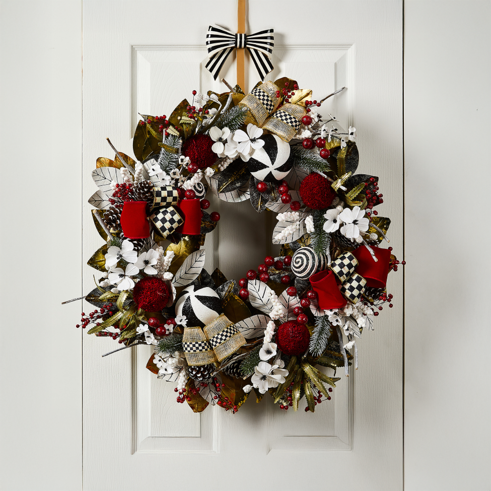 Shop Barn Sale Seasonal 30-50% off, image features wreath