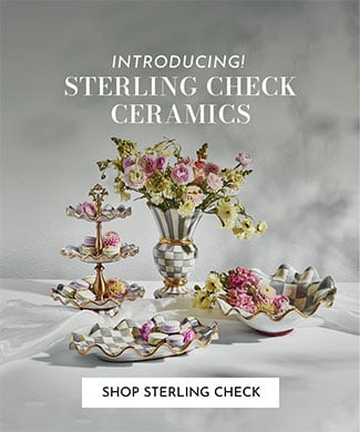 Introducing our new Sterling Check Ceramics! Shop Sterling Check