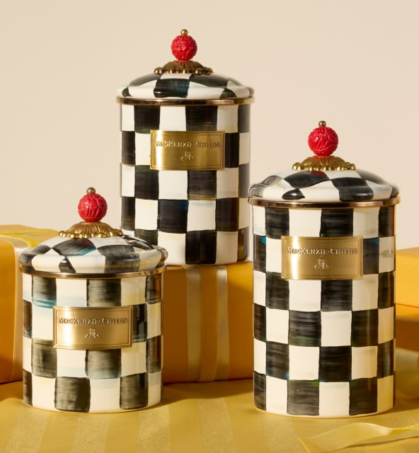 Save Big On Curated Gift Sets For Every Occasion! Image features variety of check canisters