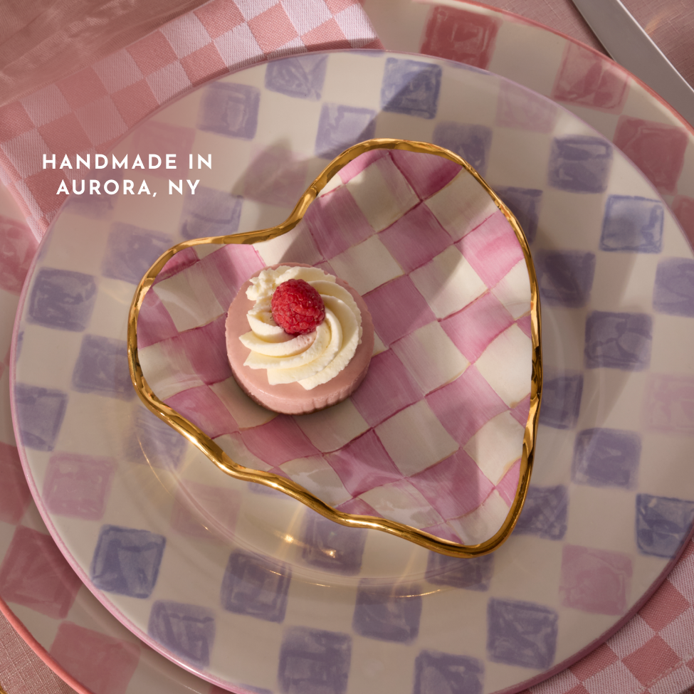 Hope Heart Plate Collectible - Made In Aurora, NY