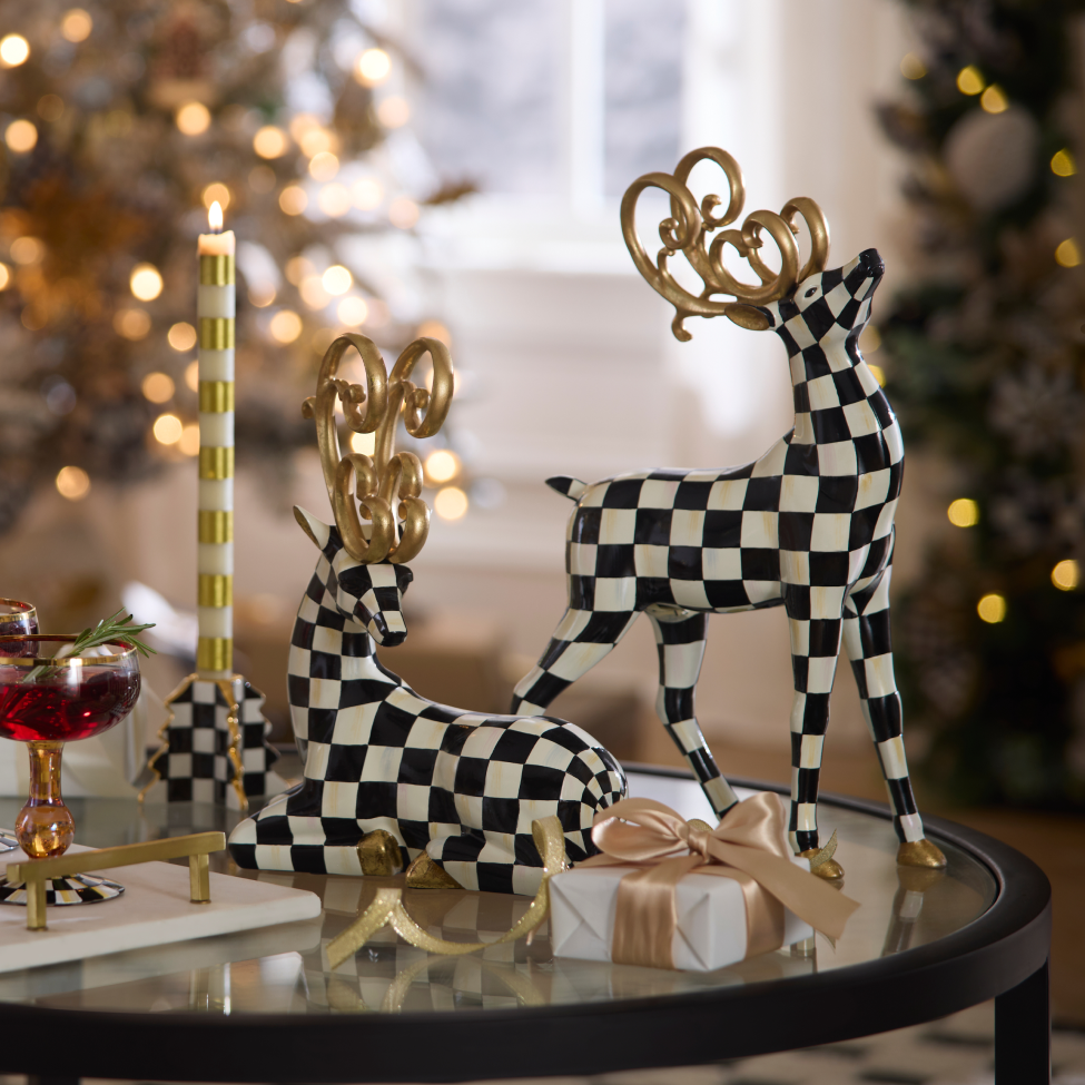 The Holiday Lookbook - image courtly check reindeer decor