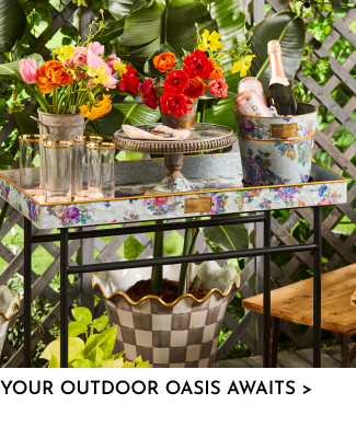 Mackenzie Childs Outdoor Decor
