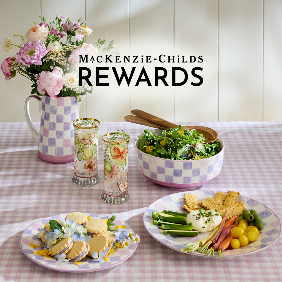 Sign up for Mackenzie-Childs Rewards