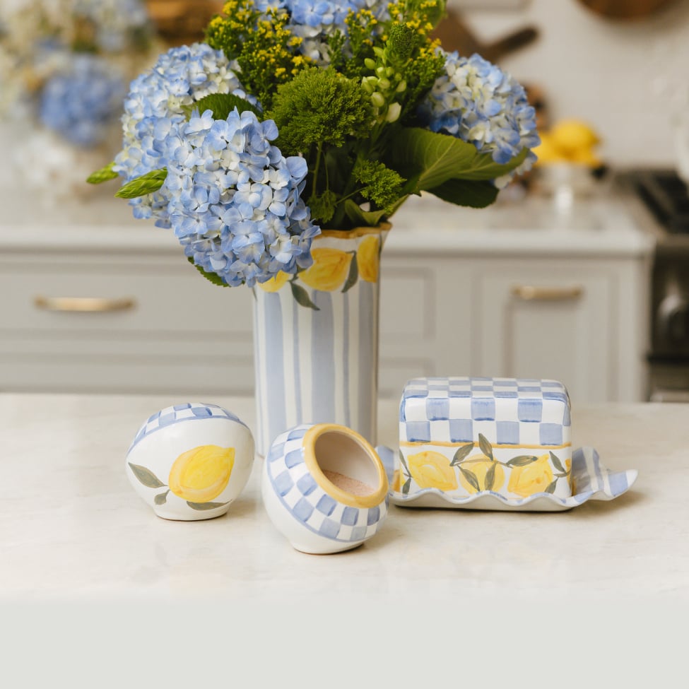 Coming Soon: Cheese Gal - Image features lemon inspired ceramics
