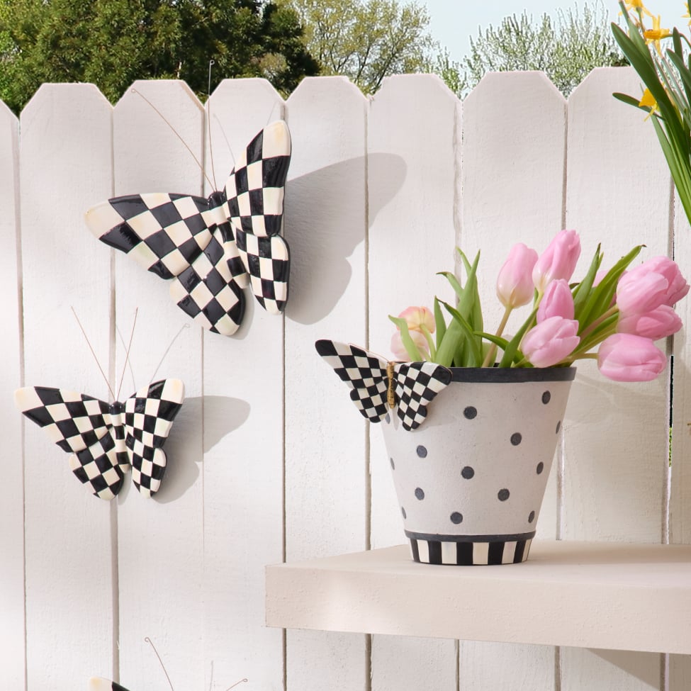 A Home For Every Growing Thing - featuring courtly check butterfly planter 