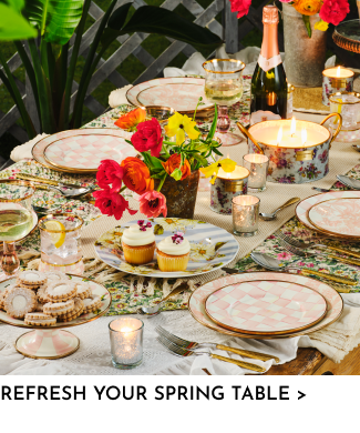 Refresh your spring table