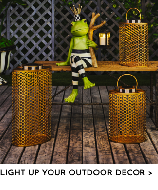 Light up your outdoor decor