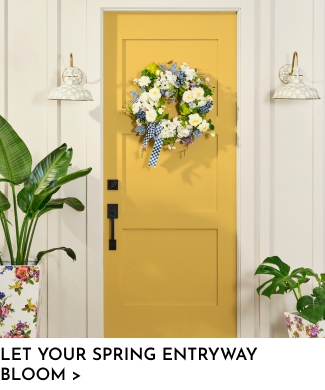 Let your spring entryway bloom
