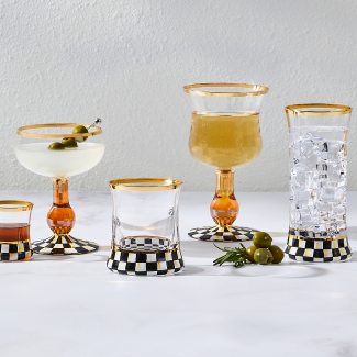 Trending Styles & Bestsellers - image features courtly check glassware