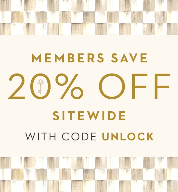 October 8-12 Members Save 20% Off Sitewide with code UNLOCK
