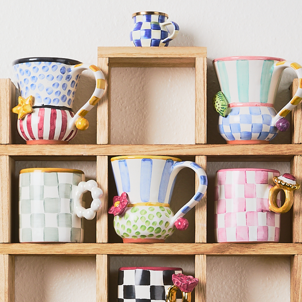 Collectors Series is back! Image features limited edition collectible mugs made in Aurora, NY